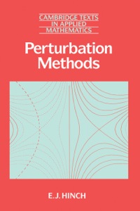 Cover image: Perturbation Methods 9780521378970
