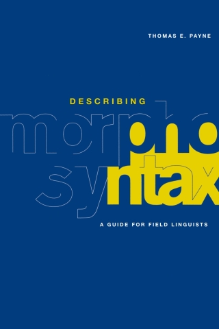 Imagen de portada: Describing Morphosyntax 9780521588058