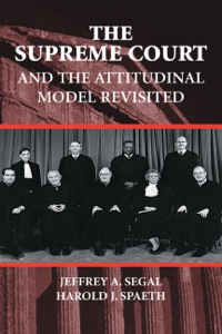 Cover image: The Supreme Court and the Attitudinal Model Revisited 9780521783514