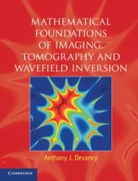 Cover image: Mathematical Foundations of Imaging, Tomography and Wavefield Inversion 1st edition 9780521119740
