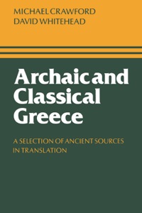 Cover image: Archaic and Classical Greece 1st edition 9780521227759