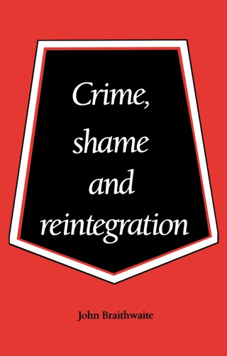 Cover image: Crime, Shame and Reintegration 1st edition 9780521356688