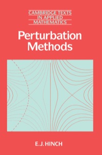 Cover image: Perturbation Methods 1st edition 9780521378970