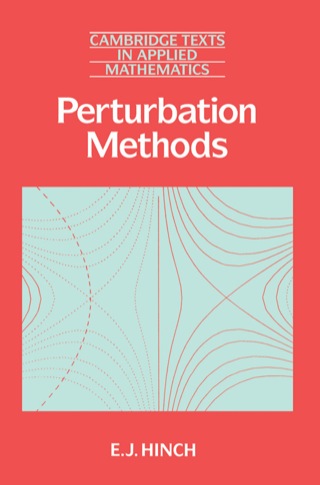 Cover image: Perturbation Methods 1st edition 9780521378970