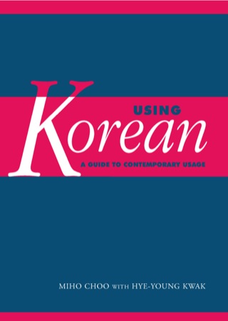 Imagen de portada: Using Korean 1st edition 9780521667883