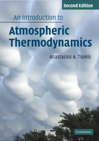 Imagen de portada: An Introduction to Atmospheric Thermodynamics 2nd edition 9780521696289