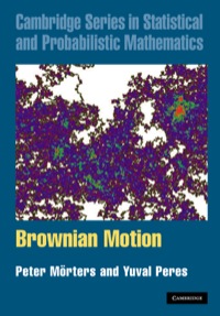 表紙画像: Brownian Motion 1st edition 9780521760188