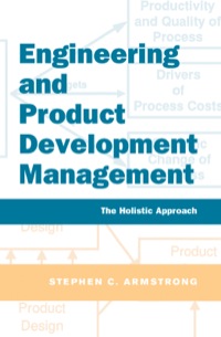 Cover image: Engineering and Product Development Management 1st edition 9780521790697