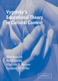 صورة الغلاف: Vygotsky's Educational Theory in Cultural Context 1st edition 9780521821315