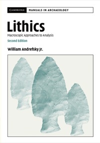 Imagen de portada: Lithics 2nd edition 9780521849760