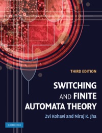 صورة الغلاف: Switching and Finite Automata Theory 3rd edition 9780521857482