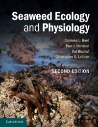 Cover image: Seaweed Ecology and Physiology 2nd edition 9780521145954