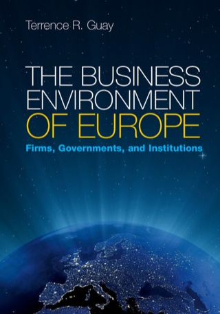 Titelbild: The Business Environment of Europe 1st edition 9780521872478