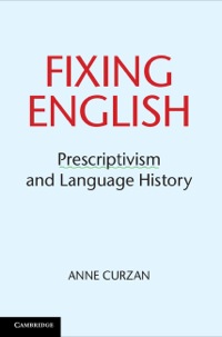 Cover image: Fixing English 1st edition 9781107020757