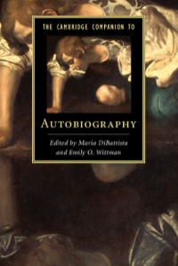 Imagen de portada: The Cambridge Companion to Autobiography 1st edition 9781107028104