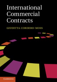 Imagen de portada: International Commercial Contracts 1st edition 9781107029187