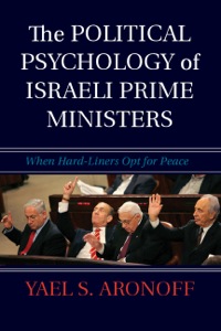 Imagen de portada: The Political Psychology of Israeli Prime Ministers 1st edition 9781107038387