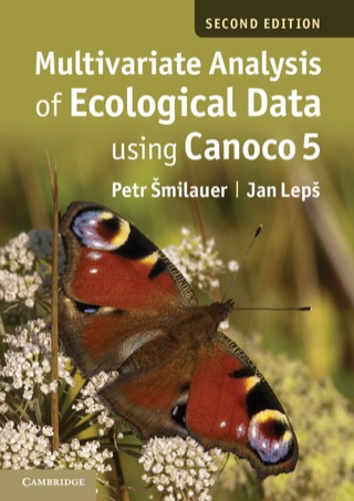 Omslagafbeelding: Multivariate Analysis of Ecological Data using CANOCO 5 2nd edition 9781107694408