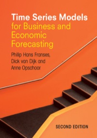 Cover image: Time Series Models for Business and Economic Forecasting 2nd edition 9780521817707