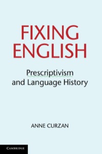 Cover image: Fixing English 1st edition 9781107020757