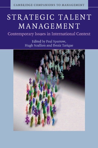 Imagen de portada: Strategic Talent Management 9781107032101