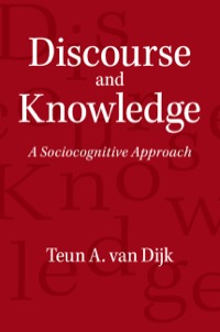 Cover image: Discourse and Knowledge 1st edition 9781107071247