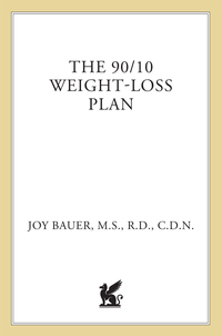 Cover image: The 90/10 Weight-Loss Plan 9780312303976