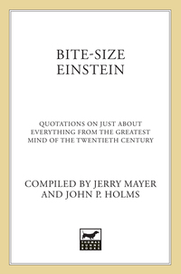 Cover image: Bite-Size Einstein 9780312145514