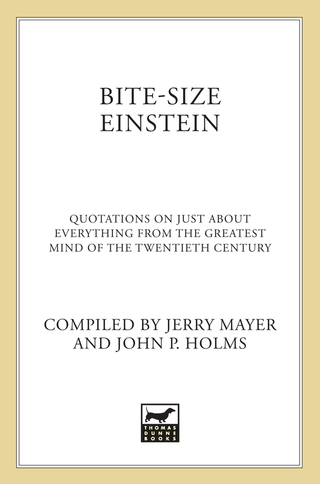 Cover image: Bite-Size Einstein 9780312145514