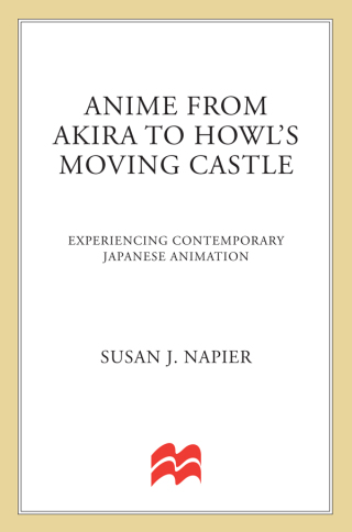 Cover image: Anime from Akira to Howl's Moving Castle 9781403970527