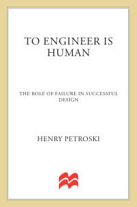 Cover image: To Engineer is Human 9780312806804