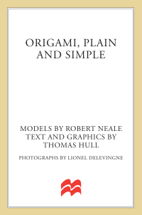 Cover image: Origami, Plain and Simple 9780312105167