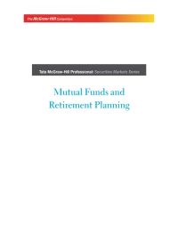 Cover image: Mutual Funds and Retirement Planning 9780070680661