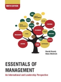 Cover image: Essentials of Management: An International and Leadership Perspective 9th edition 9781259005121