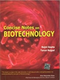 Imagen de portada: Concise Notes on BIOTECHNOLOGY 9781259006241