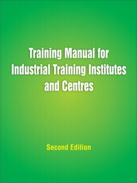 Imagen de portada: TRAINING MANUAL FOR INDUSTRIAL TRAINING INSTITUTES AND CENTRES 2nd edition 9780070472952