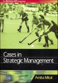 Cover image: CASES IN STRATEGIC MANAGEMENT 9780070660274