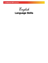 Cover image: English Language Skills 9780070700949