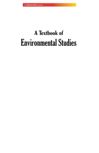 Cover image: Environmental Studies 9780071072656