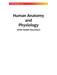 Cover image: "Human Anatomy and Physiology (with Health Education) 9780071077736