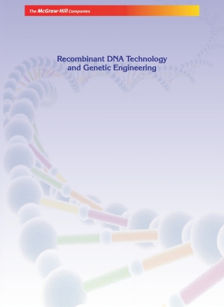 Cover image: Recombinant Dna Technology And Genetic Engineering 9780071077798