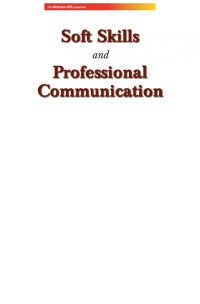 Cover image: Soft Skills and Professional Communication 9780071078115