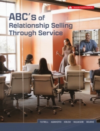 Cover image: ABC's of Relationship Selling (Canadian Edition) 7th edition 9781259270796