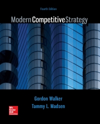 Imagen de portada: Modern Competitive Strategy 4th edition 9781259181207