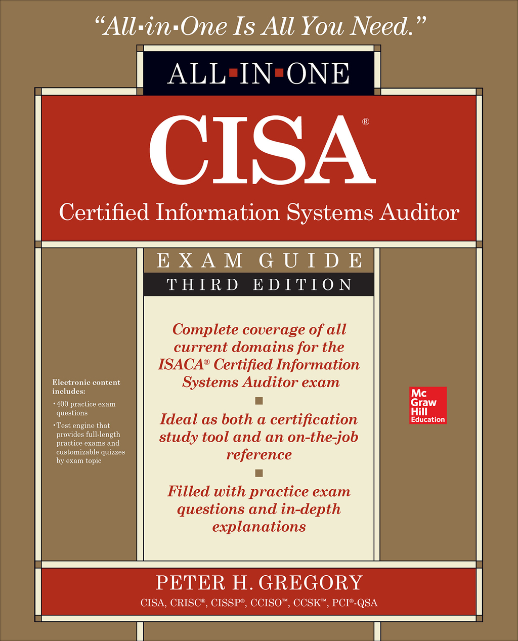 CISA Certified Information Systems Auditor All-in-One Exam Guide, Third Edition 3rd Edition