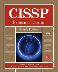 Omslagafbeelding: CISSP Practice Exams, Fourth Edition 4th edition 9781259585968