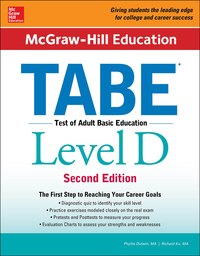 McGraw-Hill Education TABE Level D, Second Edition 2nd edition ...