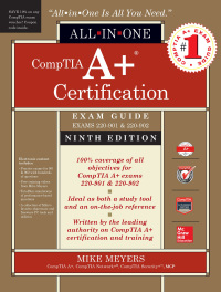 Imagen de portada: CompTIA A+ Certification All-in-One Exam Guide, Ninth Edition (Exams 220-901 & 220-902) 9th edition 9781259589515