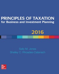 Imagen de portada: Principles of Taxation for Business and Investment Planning 19th edition 9781259549250