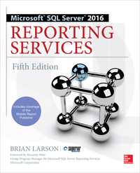 Cover image: Microsoft SQL Server 2016 Reporting Services 5th edition 9781259641503